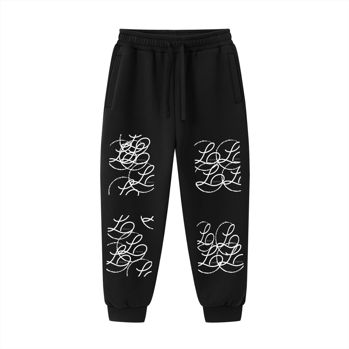 Lamarina Essential Drawstring Jogged Sweatpants