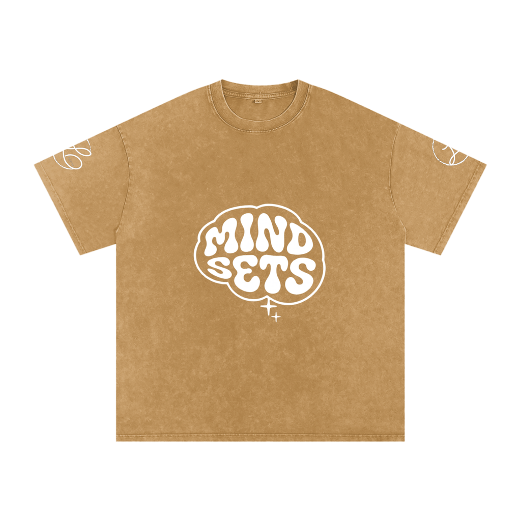 Lamarina Snow Washed Oversized Cotton T-Shirt