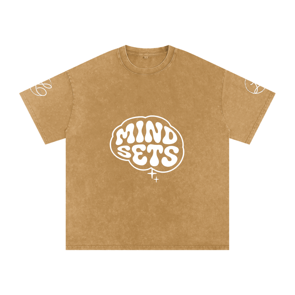 Lamarina Snow Washed Oversized Cotton T-Shirt
