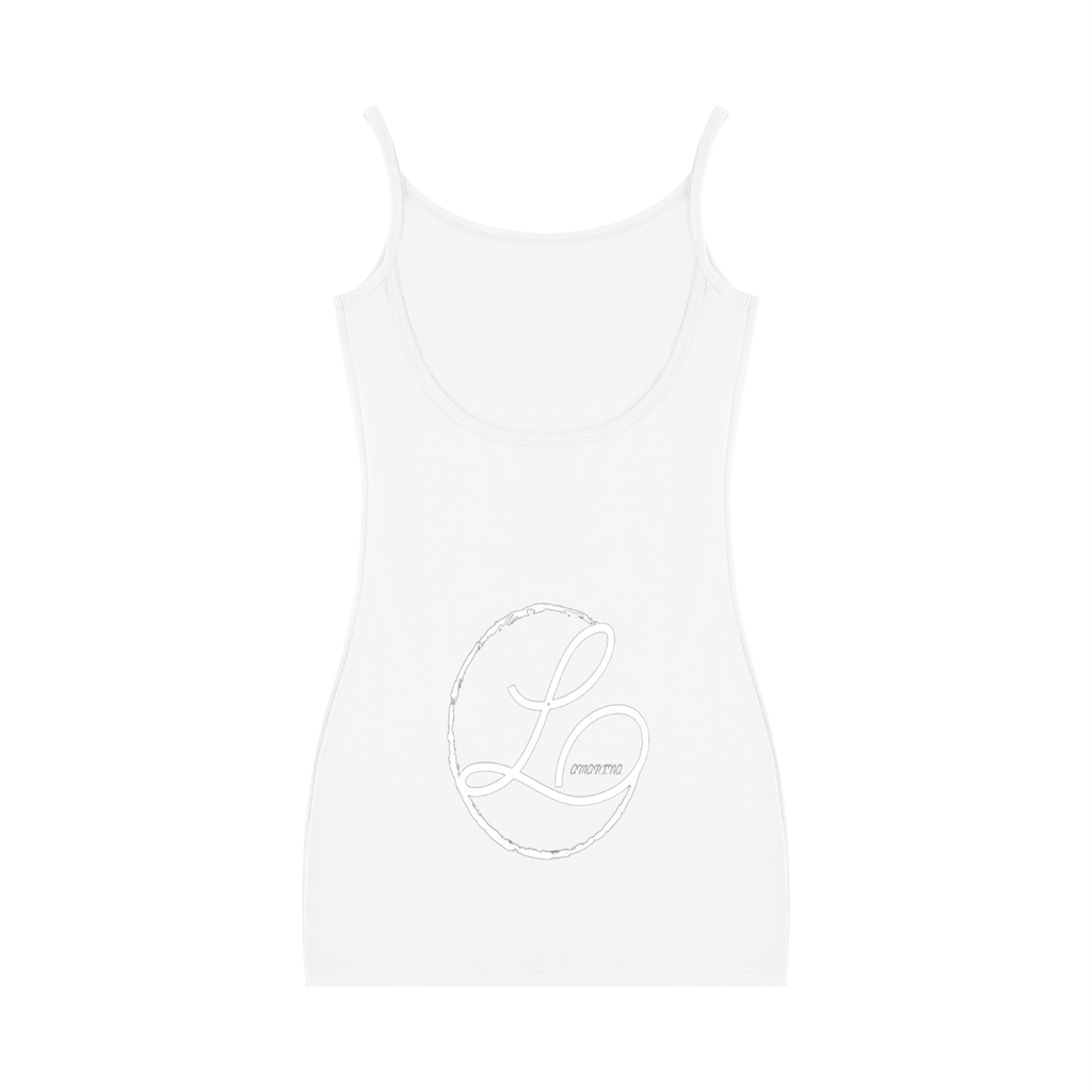 Lamarina Women's Solid Tight Sleeveless Dress