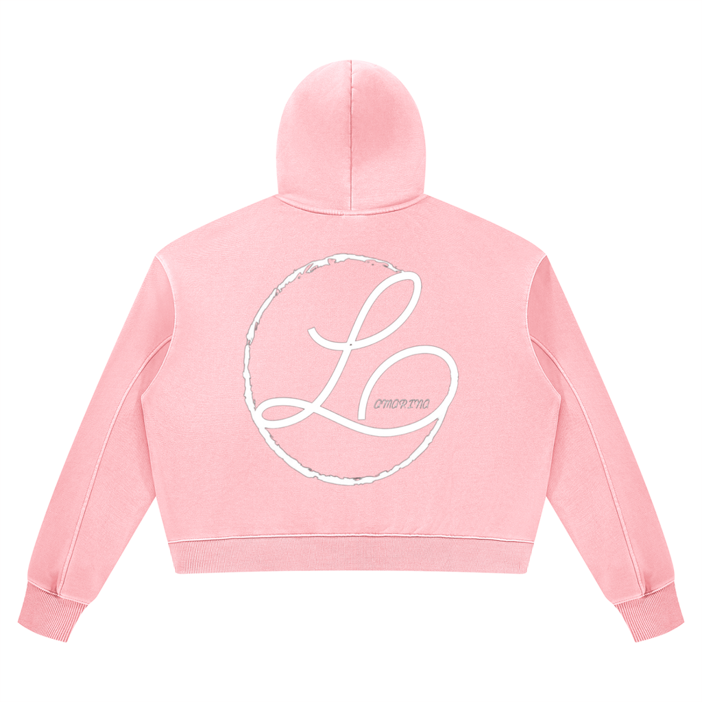 Lamarina Women’s Vintage Wash Heavyweight Hoodie