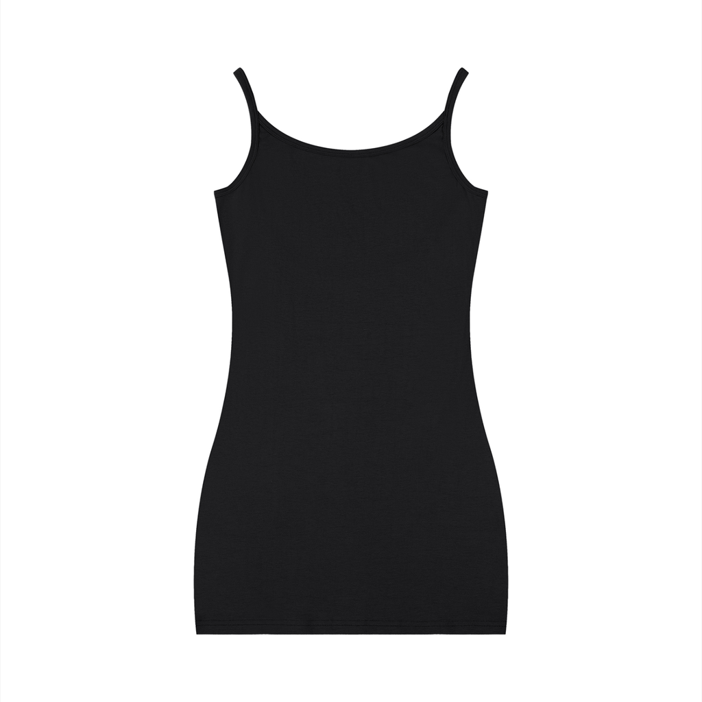Lamarina Women's Solid Tight Sleeveless Dress