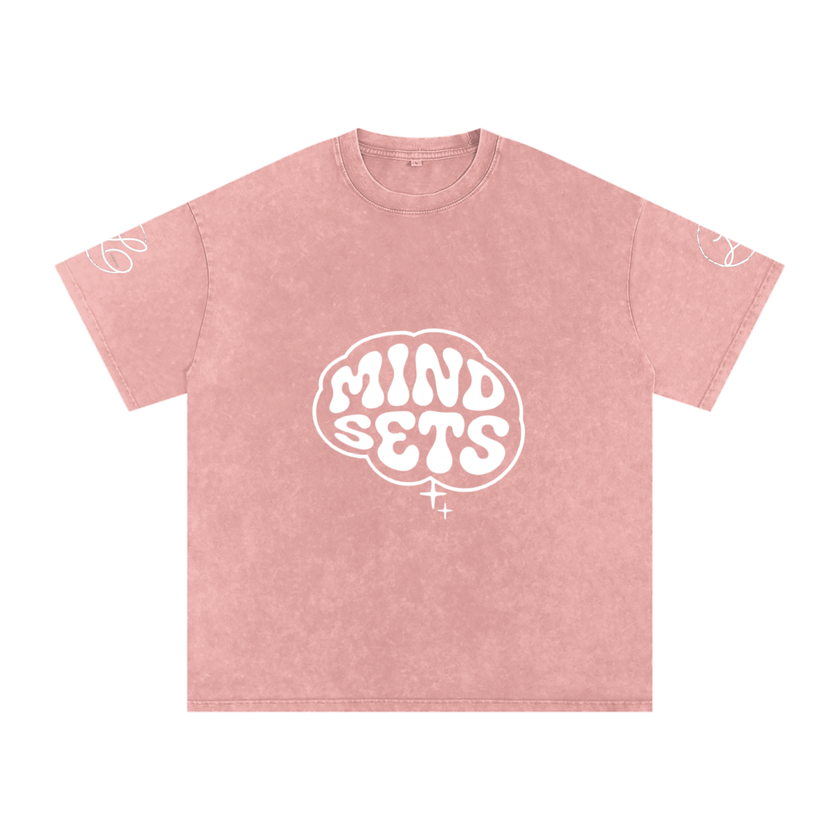 Lamarina Snow Washed Oversized Cotton T-Shirt