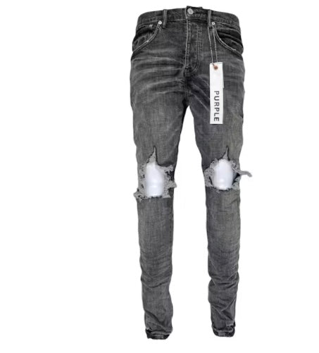 “Grey” Blowout Purple Jeans