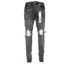“Grey” Blowout Purple Jeans