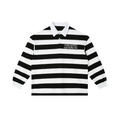 Lamarina Color Block Stripe Polo Shirt