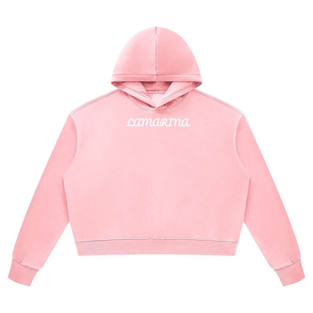 Lamarina Women’s Vintage Wash Heavyweight Hoodie