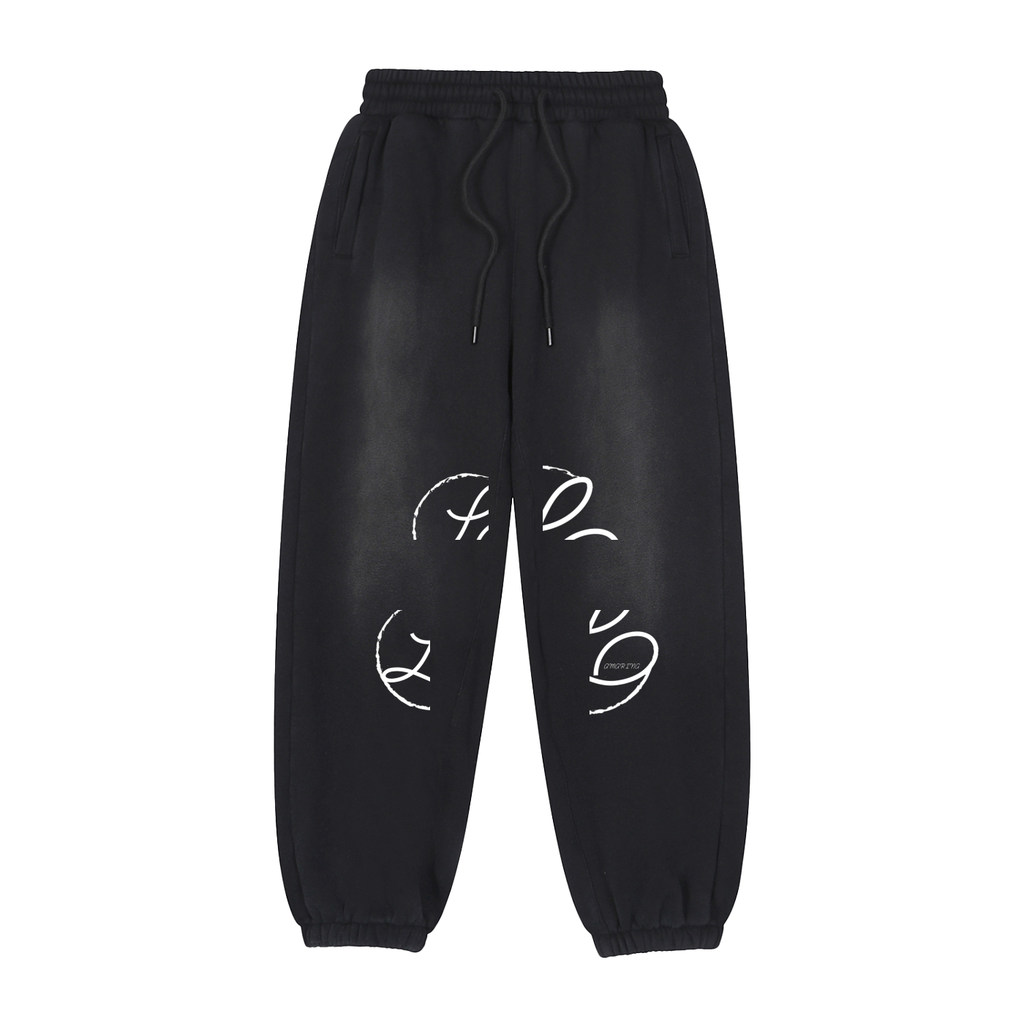 Lamarina Vintage Washed Fleece Jogger Sweatpants