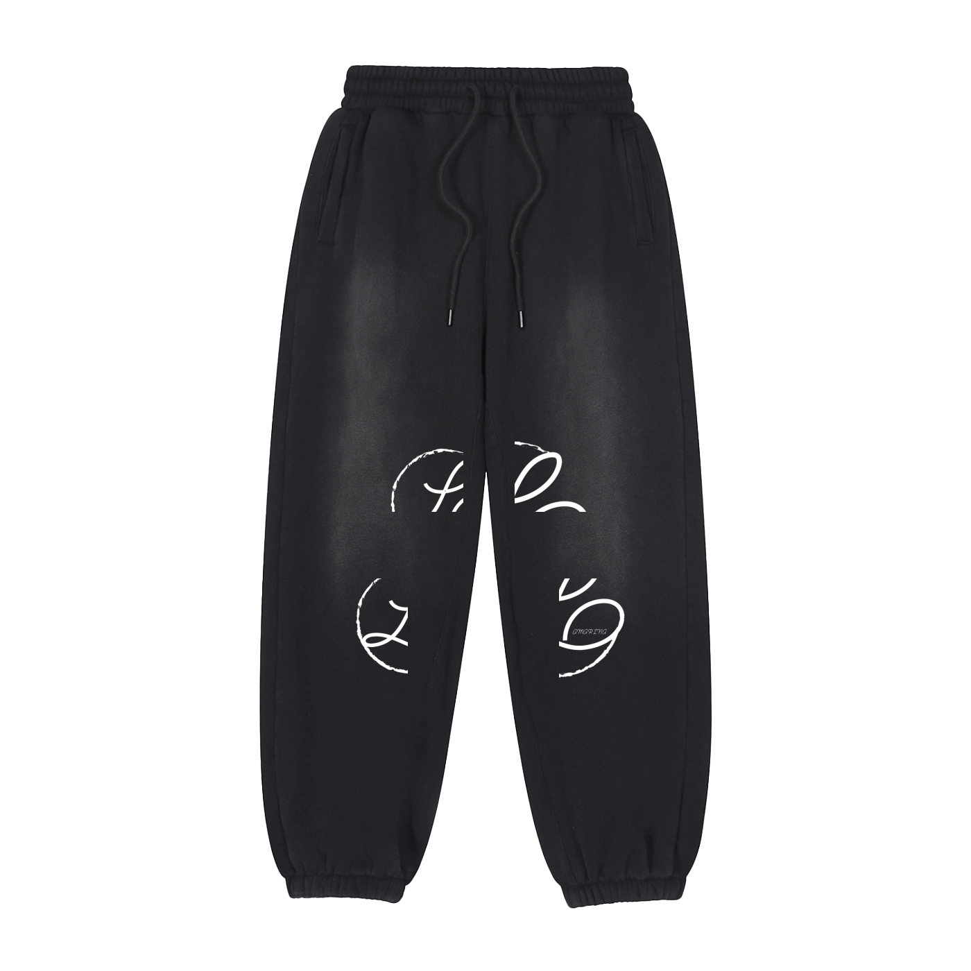 Lamarina Vintage Washed Fleece Jogger Sweatpants