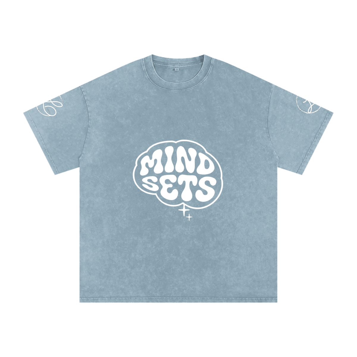 Lamarina Snow Washed Oversized Cotton T-Shirt